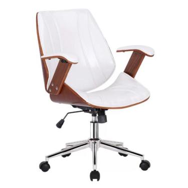 Imagem de Cadeira Escritório Diretor Giratória material sintético Kopenhagen - F