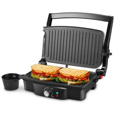 Imagem de Sanduicheira Antiaderente para 2 Fatias, 1200W, 110v, ISILER SW 150, Preto