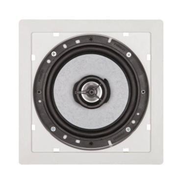 Imagem de Arandela Quadrada Fiamon 6`` Coaxial 50rms 8r Branca