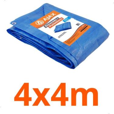 Imagem de Lona Encerado Toldo Tenda P/ Barraca Camping Piscina - Ajax, 4x4m