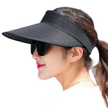 Imagem de Viseira De Praia Feminina Palha - Lançamento