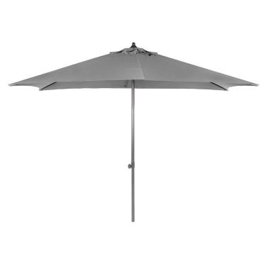 Imagem de Ombrelone Central com Manivela 2x3m Cinza