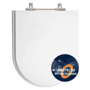 Imagem de Assento Sanitário Poliester Antibacteriano Belle Epoque Branco Para Vaso Deca