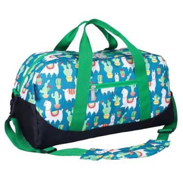 Imagem de Wildkin Bolsa esportiva infantil para meninos e meninas, perfeita para festas do pijama no início do ensino fundamental, bolsa esportiva para crianças, tamanho de bagagem de mão e ideal para prática