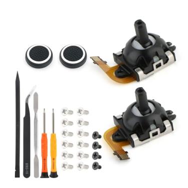 Imagem de Para PS5 Portal Hall Effect Joystick Substituição para PlayStation Portal PS Portal 3D Sensor analógico Handheld Stick Thumb Sticks Acessórios Ferramentas de reparo (Joystick esquerdo e direito)