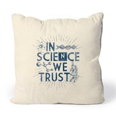 Imagem de Almofada In Science We Trust - Studio Geek