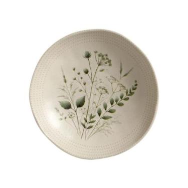 Imagem de Prato Fundo Em Cerâmica Orgânico Ammi 21,2cm Porto Brasil