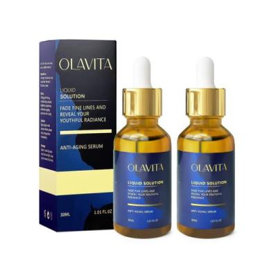 Imagem de Sérum Facial Olavita Vitamina C e E Antienvelhecimento Firmador 60mL 2