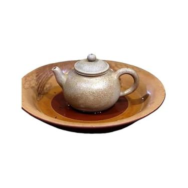 Imagem de Bule de chá Yixing Yixing feito à mão Zisha verde argila Lv Ni chai shao bule de chá "Zhen Zhen" Gongfu bule de chá teaworldsupply bxteashop