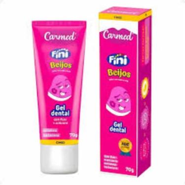 Imagem de Gel Dental Carmed Infantil Fini Beijos  Com Flúor, 70g - Cimed