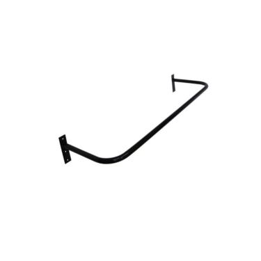 Imagem de Arara Fixa Parede 0,30 X 1,20 M (t.20x30) Preto