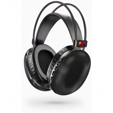 Imagem de Fone De Ouvido Sem Fio Bluetooth V5.3 Com Led Preto