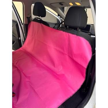 Imagem de CAPA DE BANCO DE CARRO PARA PET, CACHORRO, GATO,CÃES - IMPERMEÁVEL (Rosa)