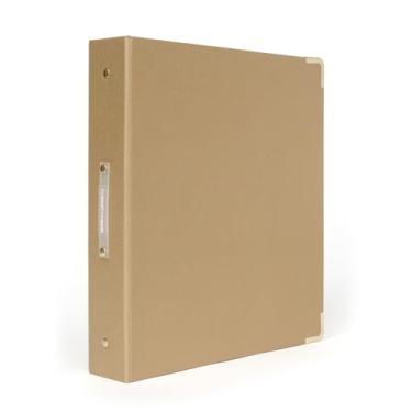 Imagem de RUSSELL+HAZEL Fichário com 3 anéis para livros com medalhão, 27 x 30 cm (31386)