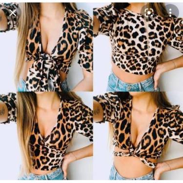 Imagem de Cropped multi formas onça - filo modas , Onça, P