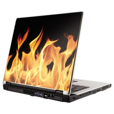 Imagem de Adesivo Skin Manhattan Fogo para Notebooks até 17 Polegadas