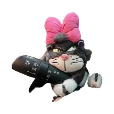 Imagem de Bonito Dos Desenhos Animados Gato Espelho Retrovisor Pingente Para Car