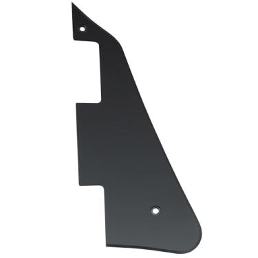Imagem de Musiclily Escudo Pickguard para Guitarra EUA Les Paul Estilo Moderno, 1 Camada Preto Fosco