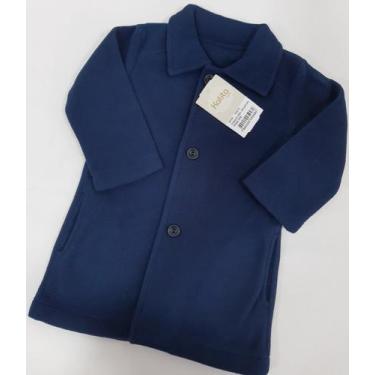 Imagem de Casaco Sobretudo Soft Menina Infantil Inverno Katita 23104, Marinho, T