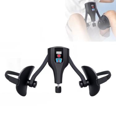 Imagem de MDDKOP Upgraded Thigh Master 10-60KG Resistência ajustável, equipamento de exercícios para pernas e parte interna da coxa com contador, exercitador de Kegel, treinador de assoalho pélvico(Preto)