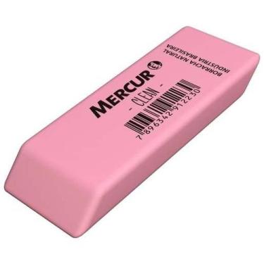 Imagem de Borracha Mercur Clean Rosa