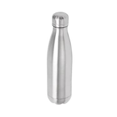Imagem de Garrafa Inox a Vácuo Resistente Squeeze Suco Chá Academia (Não é Térmica) (6002/Inox 500ml)