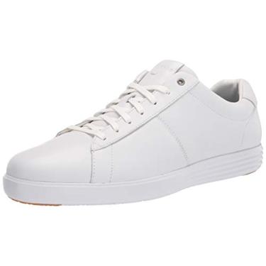 Imagem de Cole Haan Tênis masculino com cadarço Reagan, Branco óptico, 11.5