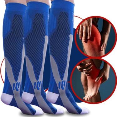 Imagem de Kit Meia de Compressão para Varizes e Má Circulação - Ergo Premium, 1P