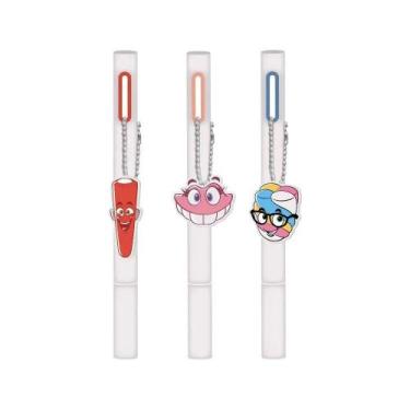 Imagem de Marca Texto Fini com Pingente Colecionável Leonora- 3 Unidade - leo&le