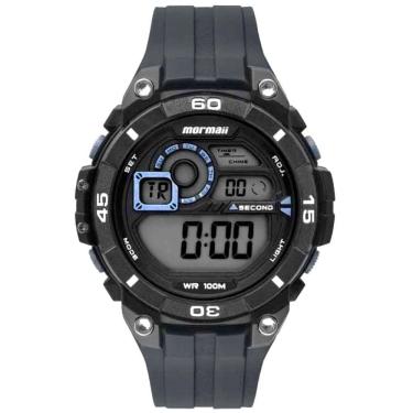 Imagem de Relógio MORMAII masculino digital preto MO2019AA/8A