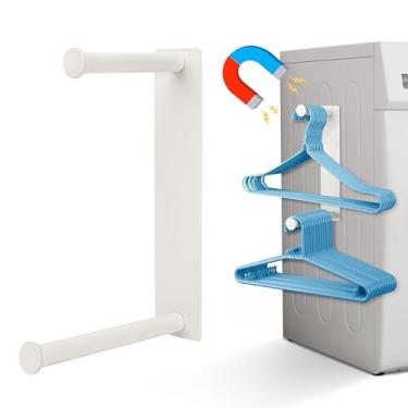 Imagem de Organizador magnético para máquina de lavar, suporte de armazenamento para organização de lavanderia, suporte de empilhador de ímã forte