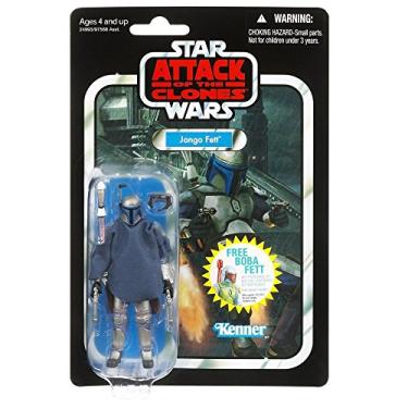 Imagem de Boneco Jango Fett de Star Wars: Coleção Vintage VC34 9,5 cm