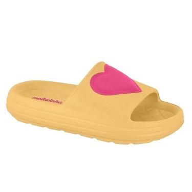 Imagem de Chinelo Slide Molekinha Coração Conforto em Eva 2338 103 27/36-Feminino