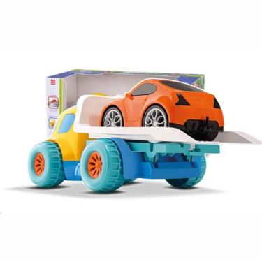 Imagem de Caminhões de Brinquedo Thunder Trucks com Cores Vibrantes - Gava Toys,