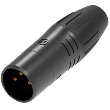 Imagem de Conector xlr macho seetronic scwm3-b prova d'água