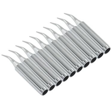 Imagem de Kyuionty 10 pontas de ferro de solda 900M-T-IS, pontas de solda de substituição de soldagem compatíveis com estação de solda Hakko, Radio Shack, TENMA, ATTEN, Quick, Aoyue, Yihua