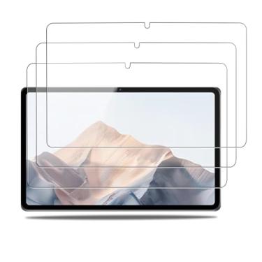 Imagem de NOUKAJU [Pacote com 3] Protetor de tela para ZTE Nubia Tablet Pro 10,9 polegadas, vidro temperado HD, dureza 9h, arranhões, anti-impressão digital, protetor de filme de vidro temperado para Nubia