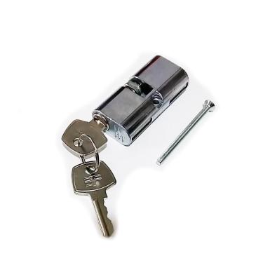 Imagem de Cilindro Miolo Para Fechadura Haga H1000 Cromado (Grosso)