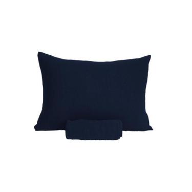 Imagem de Fronha Avulsa Lisa Doce Vida ul Profundo - Portallar