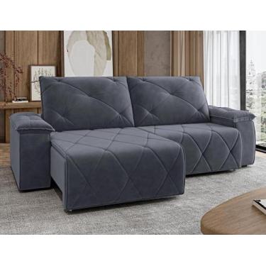 Imagem de Sofá Retrátil e Reclinável 4 Lugares 230cm Texas - Apolo Estofados