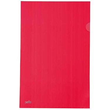 Imagem de Pasta L, A4, Pacote com 10 unidades, Plascony, L15A4, Vermelho