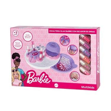 Imagem de Esmalteria Glam Barbie Com Secador De Unhas Multikids - BR2423 BR2423
