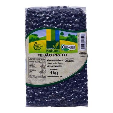 Imagem de Feijão Preto Orgânico Coopernatural 1kg