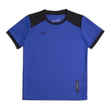 Imagem de Camiseta de Futebol Infantil Mizuno I Jr, Azul, 8