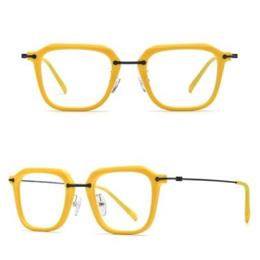 Imagem de VFDHN Armação de óculos de acetato de titânio para homens e mulheres (5)