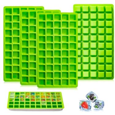 Imagem de Pequenos 4 moldes de silicone para alimentos para secador de congelamento certo, bandejas pequenas, moldes de silicone para alimentos para colheita, acessórios de liofilização certos