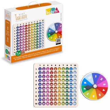 Imagem de TABUADA DO 1 A 10 - COLECAO JOGUINHOS DE BOLSA - BABEBI