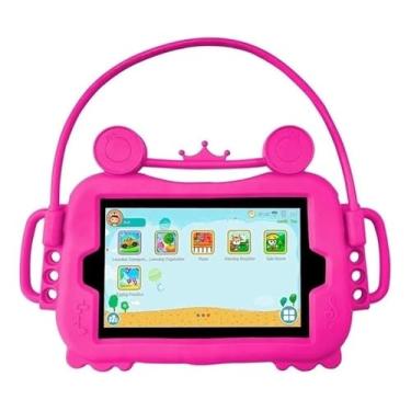 Imagem de Suporte Capa Universal para Tablet de 8 até 9 Polegadas, Proteção para Carro, Encaixe para Encosto, Popshope (Pink)