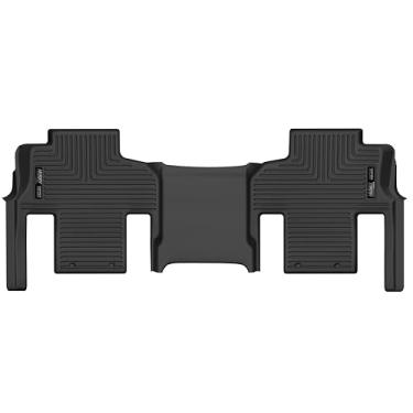 Imagem de Husky Liners X-act Contour Series | Forros de piso 2ª fileira - Preto | 51421 |Serve para Jeep Grand Wagoneer 2022 com assentos concha de 2ª fileira
