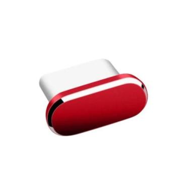 Imagem de 10X Tampa Plug Anti Poeira Sujeira Entrada Saída Usb Tipo C - Chroma T